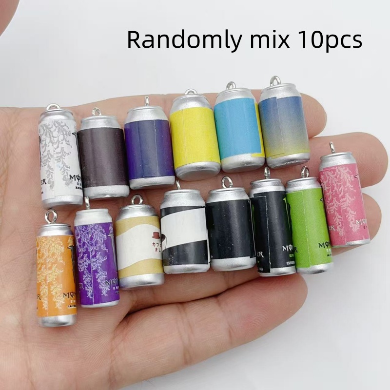 10個入り ミニチュア シミュレーション飲料缶 レジンチャー - Resin Craft Projects のレビューと価格