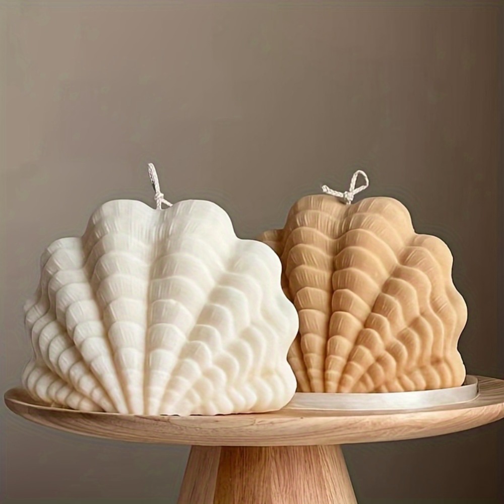 シェルキャンドルシリコーン型海の波デザイン大豆ワックス 3D - Resin Ocean Wave Mold のレビューと価格