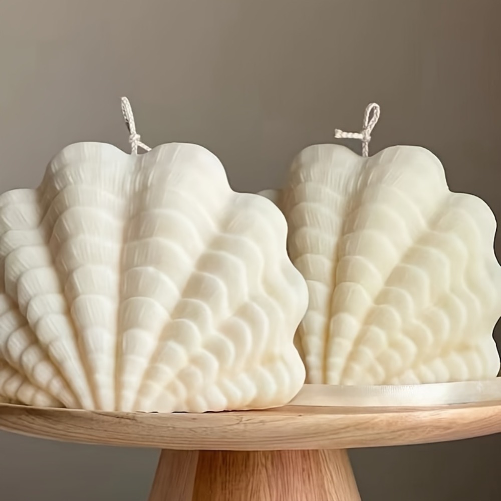 シェルキャンドルシリコーン型海の波デザイン大豆ワックス 3D - Resin Ocean Wave Mold のレビューと価格