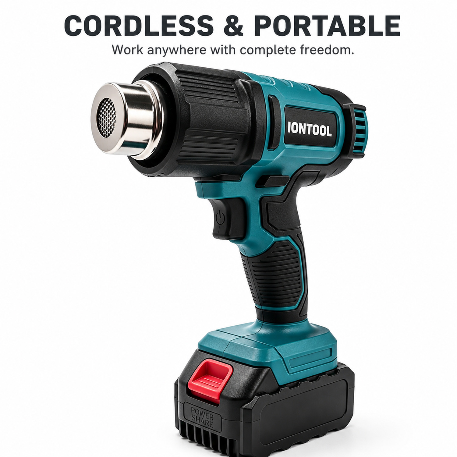 IONTOOL ポータブルコードレスホットエアガン 550  - Heat Gun Small のレビューと価格