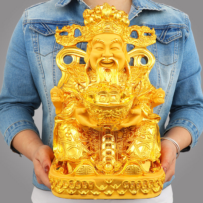 風水金運の神様像、幸運の樹像、樹脂製置物、家の装飾、玄関、リ - Crafting Resin のレビューと価格