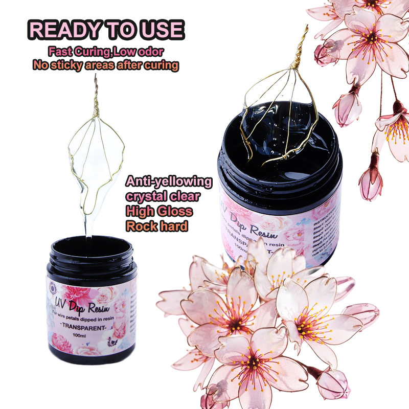 ジュエリー作り用の樹脂接着剤,ガラス,脱臭剤,花,頭飾り - Flower Preservation Resin のレビューと価格