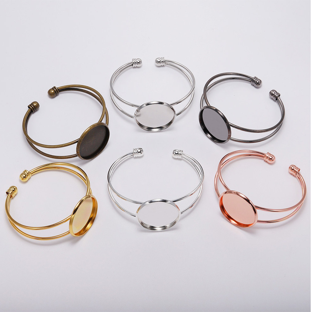 6個入り、銅製ブレスレットベース、防錆加工、DIYジュエリー - Crafting Resin のレビューと価格