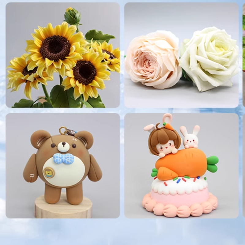 プロのレジンモデリングクレイキット、DIY透明人工花、初心者 - Resin Craft Supplies のレビューと価格