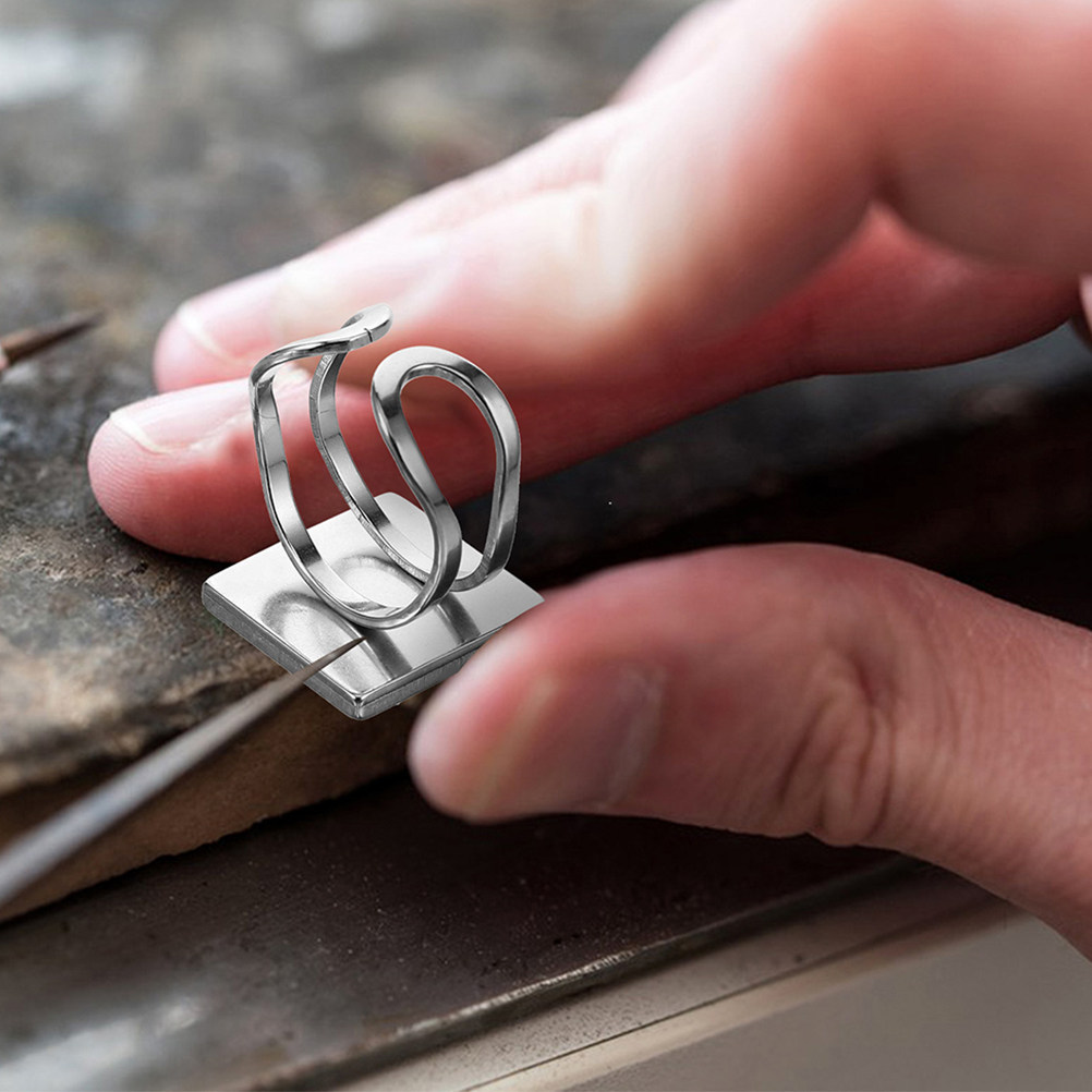 4個入り、正方形のベゼルリングベース、DIY用、ステンレス製 - Crafting Resin のレビューと価格