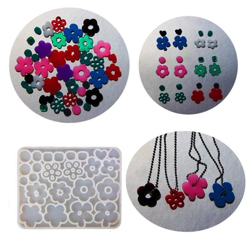 樹脂ジュエリーモールドフラワーペンダントキーホルダーデコレー - Flower Preservation Resin のレビューと価格