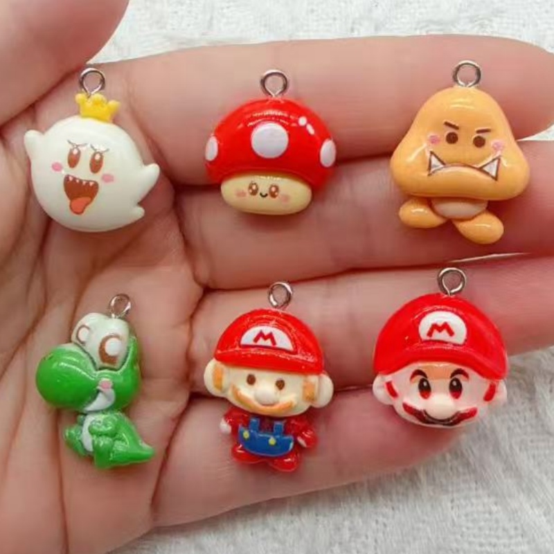 10個入り樹脂製漫画ペンダント、DIYジュエリー製作イヤリン - Resin Craft Projects のレビューと価格