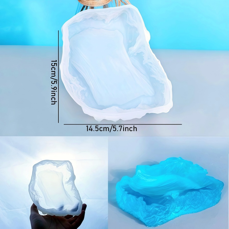 オーシャンウェーブデザインプレートエポキシ樹脂アートシリコン - Resin Ocean Wave Mold のレビューと価格